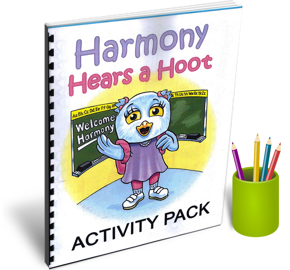 "Harmony Hears a Hoot" Activity Pack - Click Image to Close